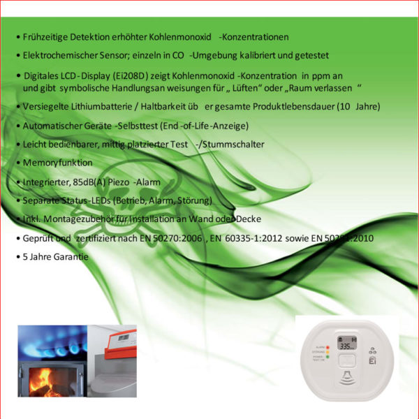Kohlenmonoxidwarnmelder NÖ-AKTIONSPREIS – Bild 2