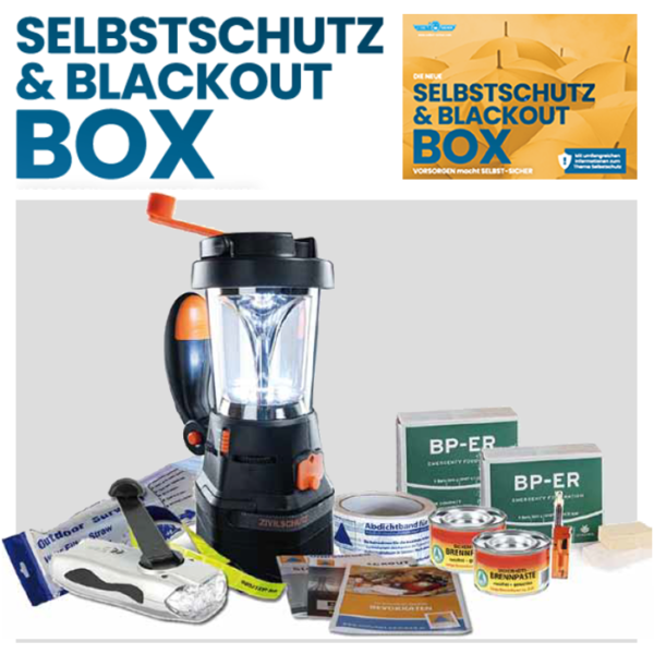 DIE NEUE SELBSTSCHUTZ- & BLACKOUTBOX