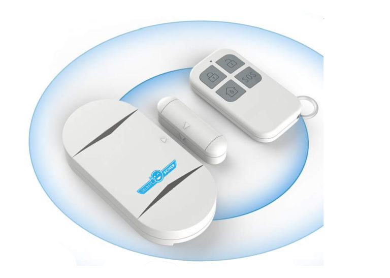 Mobiler Einbruchs- und Schranksicherungsalarm mit Gong-Funktion